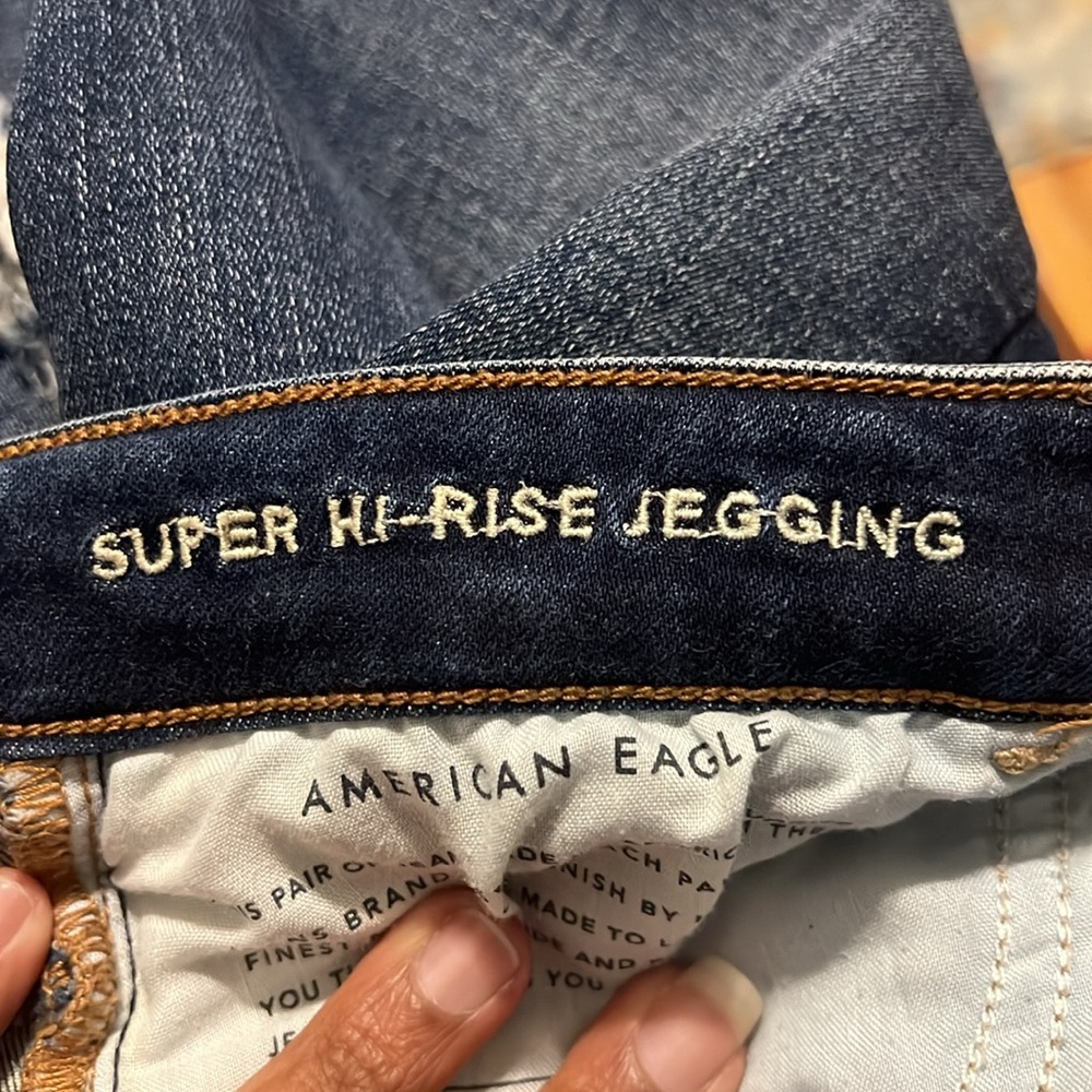 American Eagle Super hi-rise jeggings - Picture 8 of 8